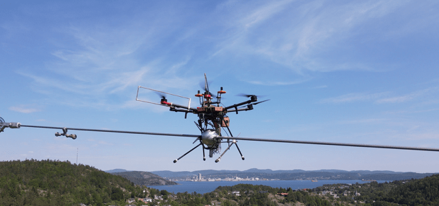 Heimdall Power Drone Installs Powerline Sensors