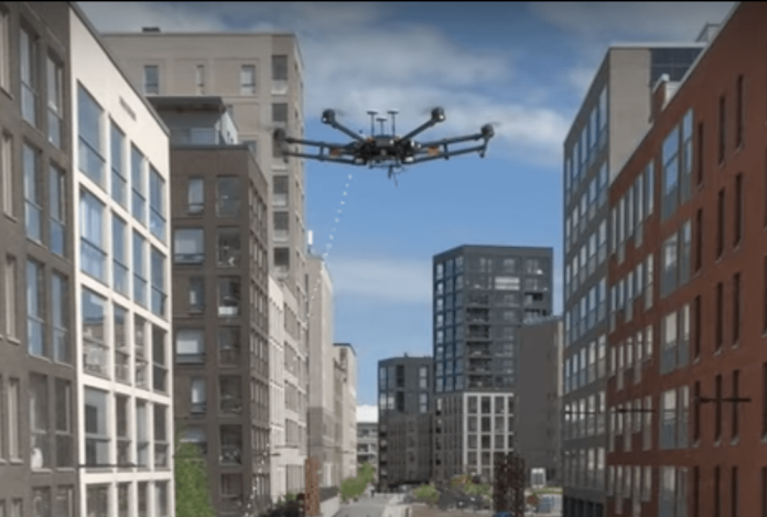 Emergency Drone Communication by VTT and NYU