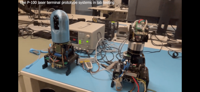 Laser Communication Tests: Cucuyo and Cavok UAS